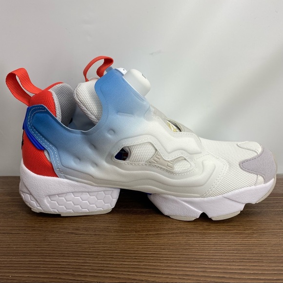 Reebok Unisex Instapump Fury OG NM Ombre Sneaker EH3255 White/Pink/Blue … - Picture 3 of 11